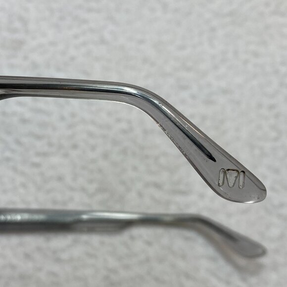 MASUNAGA 087 Eyeglasses Gray Handmade in Japan 47-22-145 - Picture 10 of 12